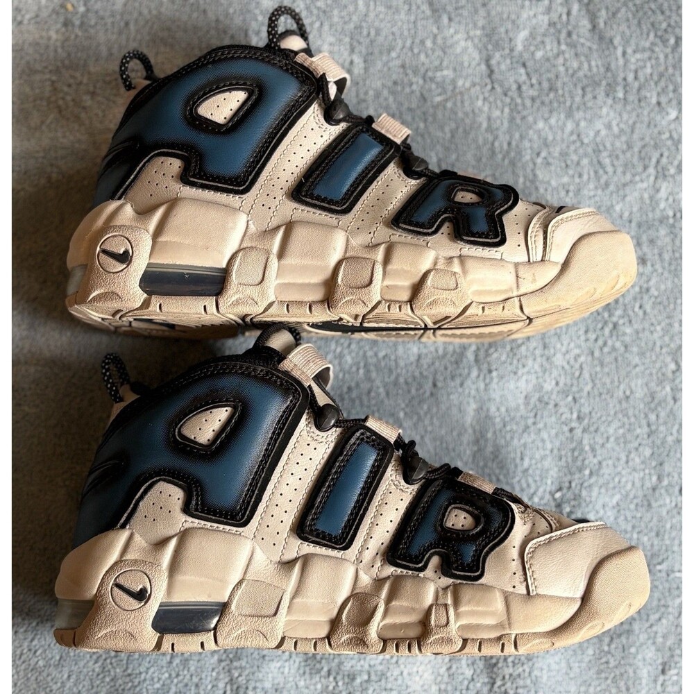 Nike Air More Uptempo '96 Industrial Blue Light Iron FD5573-001 Kids Size 4.5Y
